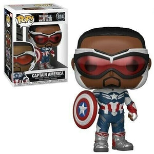 NEW SEALED 2022 Funko Pop Figure Falcon Winter Soldier Captain America A Mackie