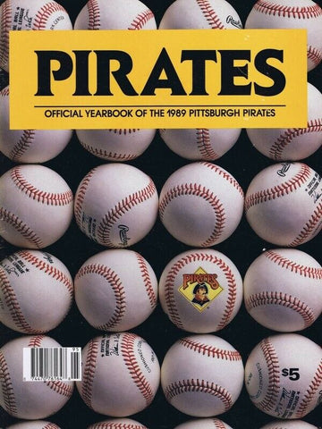 ORIGINAL Vintage 1989 Pittsburgh Pirates Yearbook Barry Bonds Bobby Bonilla