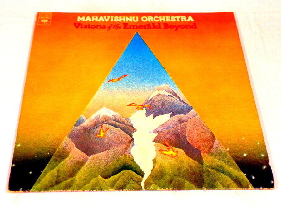 1975 Mahavishnu Orchesta Visions of Emerald Beyond LP Vinyl Record Album  