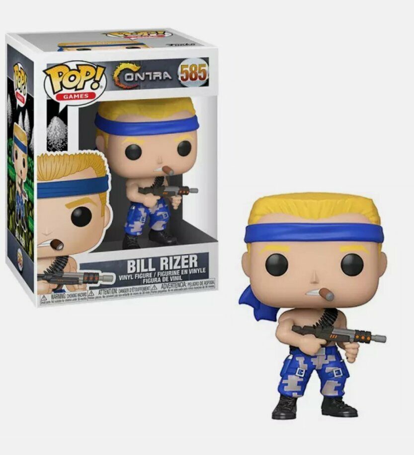 NEW SEALED 2020 Funko Pop Figure NES Contra Bill Rizer