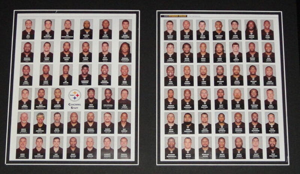 2009 Pittsburgh Steelers Super Bowl 43 Champs Team Framed 16x20 Photo Display