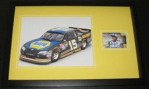 Michael Waltrip Signed Framed 11x17 Photo Poster Display