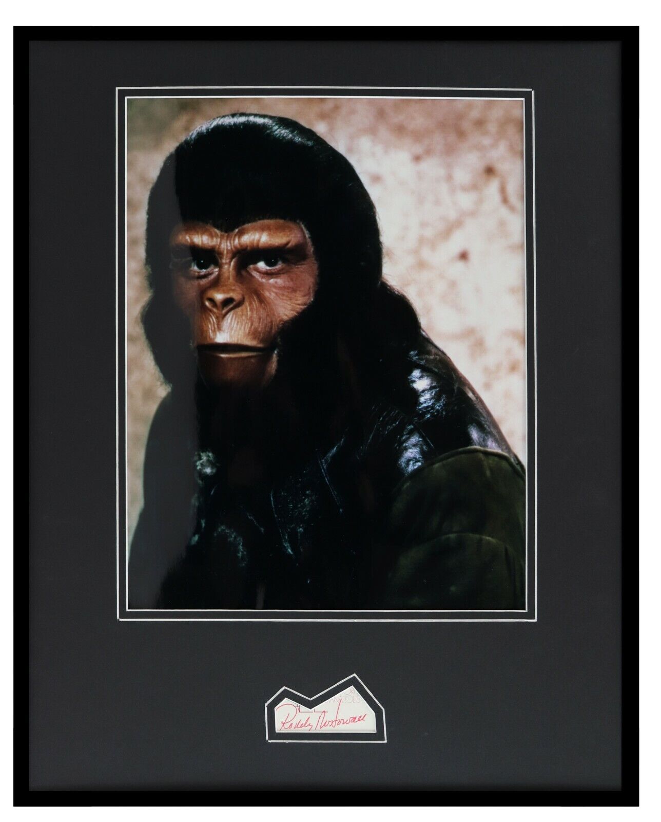 Roddy McDowall Signed Framed 16x20 Photo Display JSA Planet of the Apes