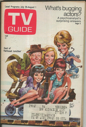 ORIGINAL Vintage July 26 1969 TV Guide Petticoat Junction Cast