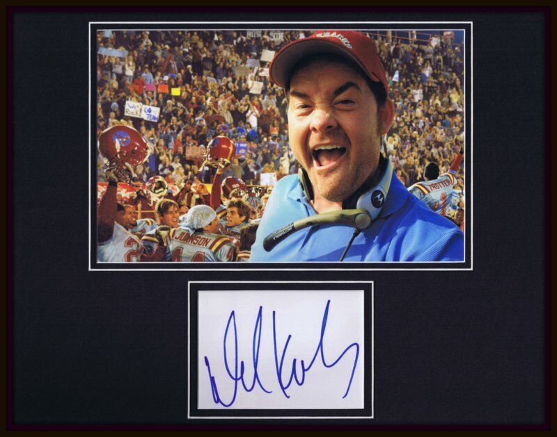 David Koechner Signed Framed 11x14 Photo Display JSA The Comebacks 