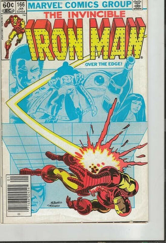 Iron Man #166 ORIGINAL Vintage 1983 Marvel Comics 