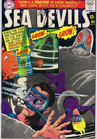 Sea Devils #27 ORIGINAL Vintage 1966 DC Comics 