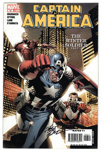 Steve Epting SIGNED Captain America #13 Marvel Comic Book WatchWorks