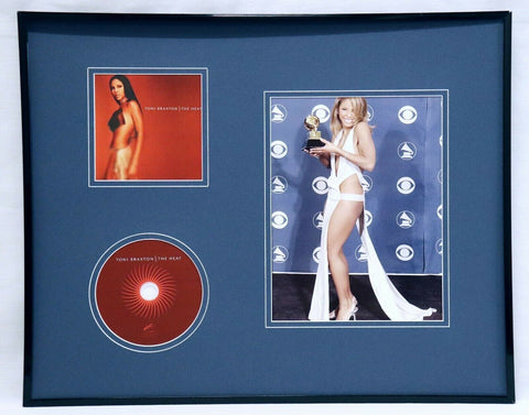 Toni Braxton Framed 16x20 The Heat CD & Photo Display 