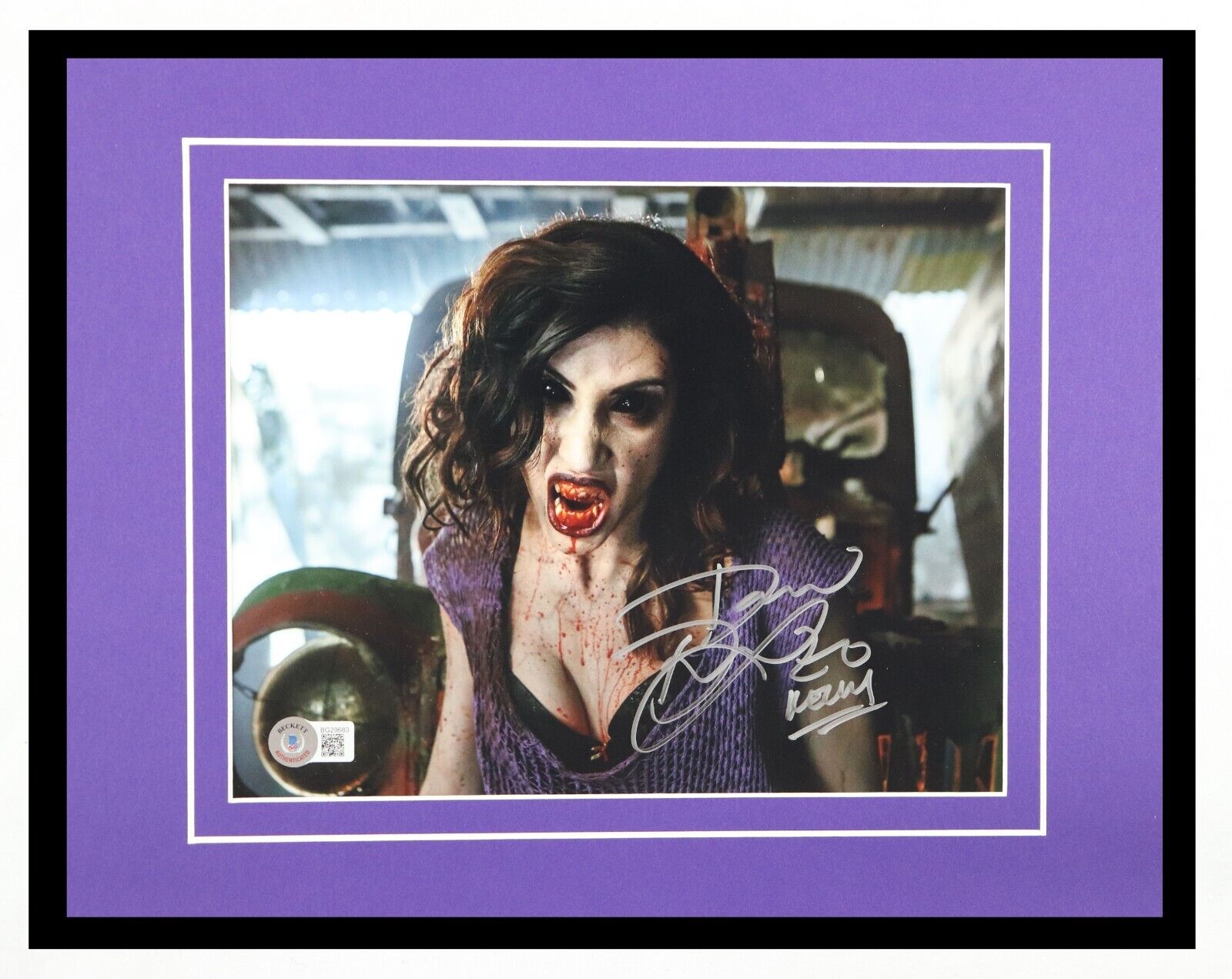 Dana Delorenzo Signed Framed 11x14 Photo Display BAS Ash vs Evil Dead