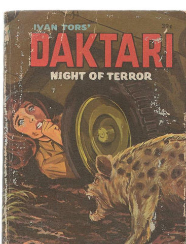 Daktari Night of Terror ORIGINAL Vintage 1968 Whitman Big Little Book  