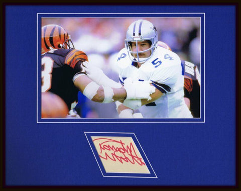 Randy White Signed Framed 11x14 Photo Display JSA Cowboys