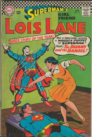 Superman's Girlfriend Lois Lane #75 ORIGINAL Vintage 1967 DC Comics 