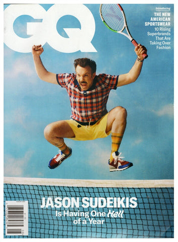 Aug 2021 GQ Magazine Newsstand Jason Sudeikis Ted Lasso