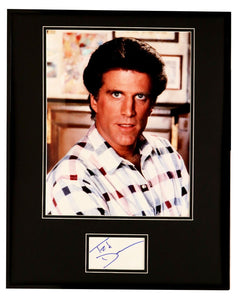 Ted Danson Signed Framed 16x20 Photo Display JSA Cheers Sam Malone