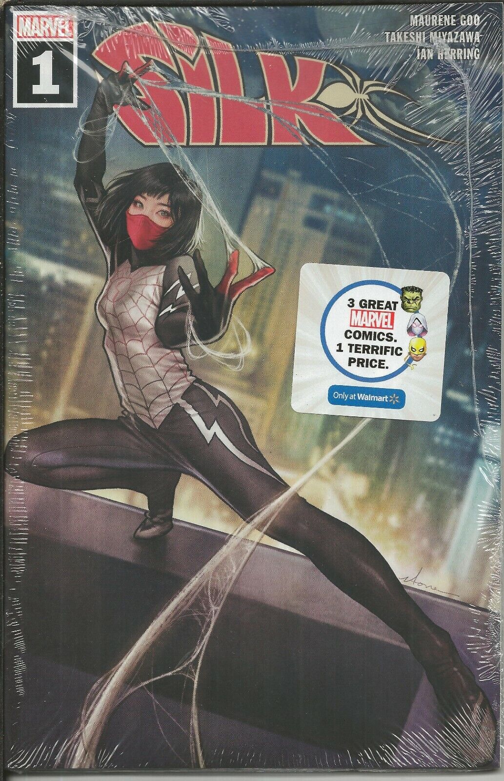 Silk #1 2021 Walmart Exclusive Marvel Comics 3 Pack  