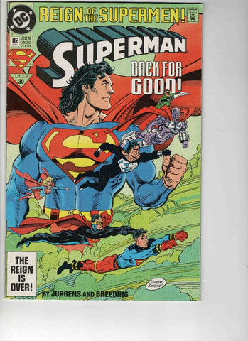 Superman #82 VINTAGE 1993 DC Comics