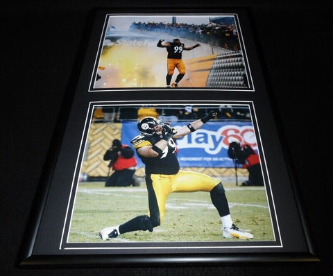 Brett Keisel Framed 12x18 Photo Display Steelers