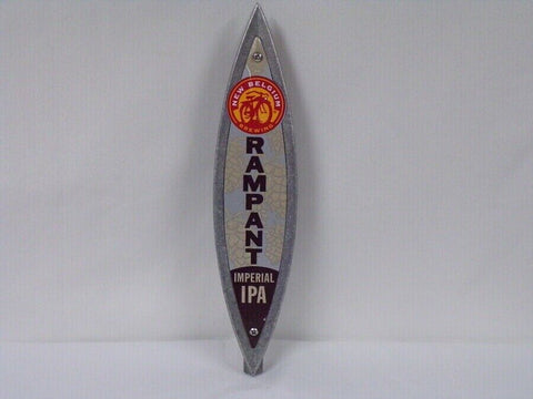 ORIGINAL Vintage New Belgium Rampant IPA Beer Tap Handle