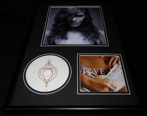 Tove Lo Framed 12x18 Lady Wood CD & Photo Display