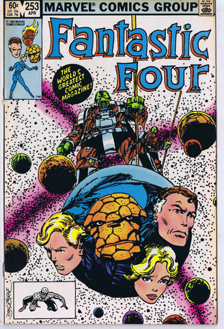 Fantastic Four #253 ORIGINAL Vintage 1983 Marvel Comics Negative Zone