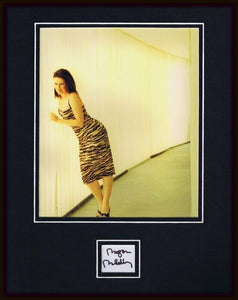 Megan Mullally Signed Framed 11x14 Photo Display Will & Grace Bob's Burgers