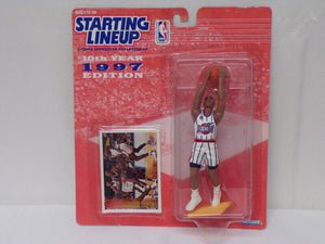 Charles Barkley Rockets VINTAGE SEALED 1997 Starting Lineup Action Figure SLU