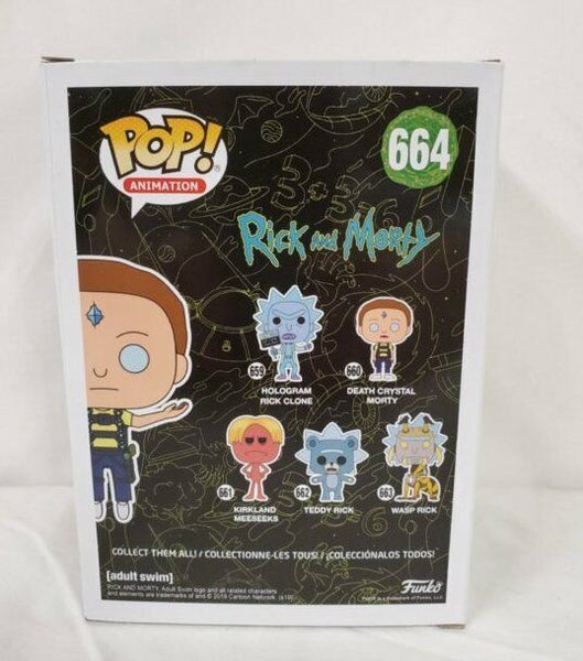 2019 Funko Pop Walmart Exclusive Frozen Death Crystal Morty 664 Rick and Morty