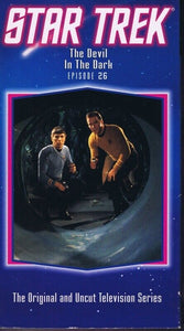 Star Trek Episode 26 Devil in the Dark VINTAGE VHS Cassette  