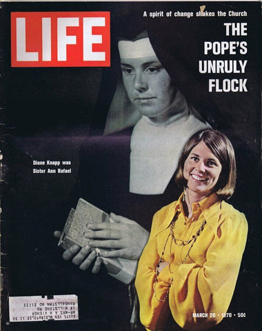 ORIGINAL Vintage Life Magazine March 20 1970 Diane Knapp