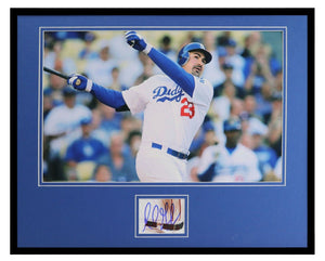 Adrian Gonzalez Dodgers Signed Framed 16x20 Photo Display 