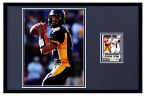 Aaron Rodgers Framed 11x17 Cal Bears Playoff Card +  Photo Set