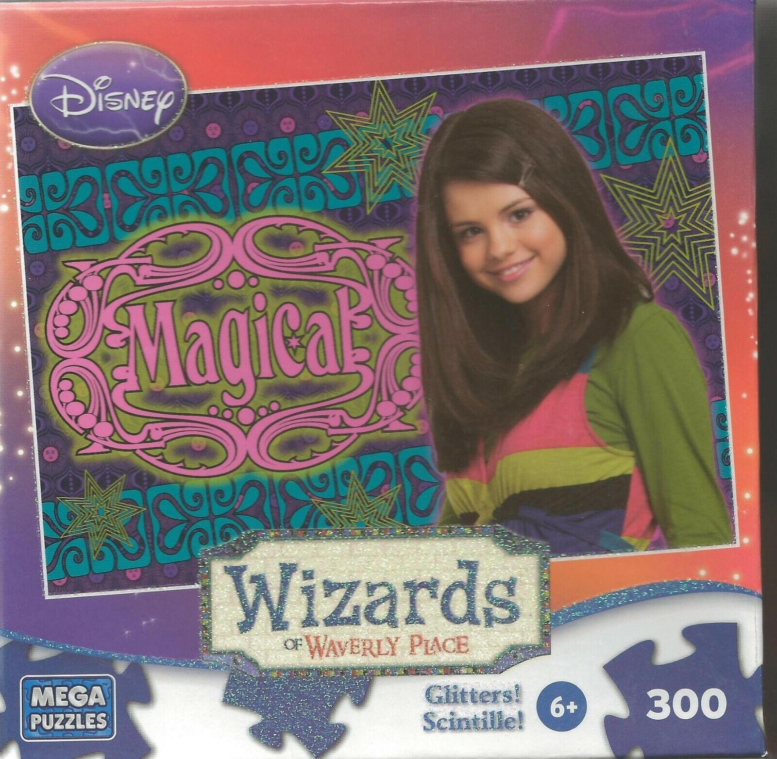 NEW SEALED 2009 Wizard of Waverly Place 300 Piece Puzzle Cardinal Selena Gomez