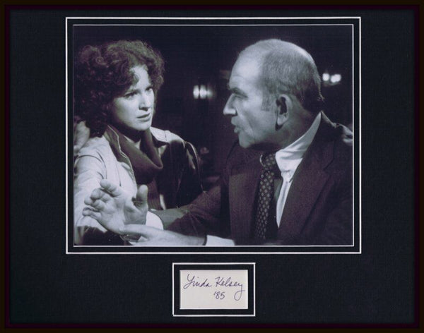 Linda Kelsey Signed Framed 11x14 Photo Display Lou Grant Day by Day