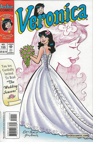 Veronica #155 ORIGINAL Vintage 2005 Archie Comics GGA Wedding