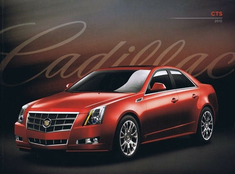 ORIGINAL Vintage 2010 Cadillac CTS Sales Brochure Book