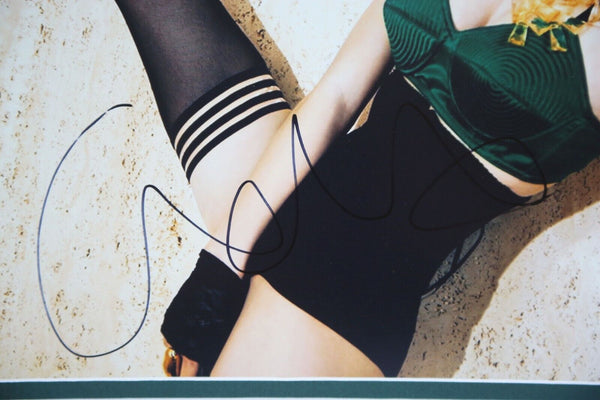 Ashley Hinshaw Signed Framed 16x20 Stockings Heels Photo Display JSA