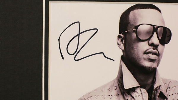 French Montana Signed Framed 16x20 CD & Photo Display AW