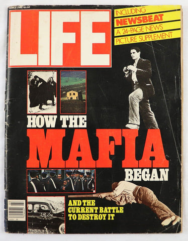 ORIGINAL Vintage Mar 1985 Life Magazine How the Mafia Began