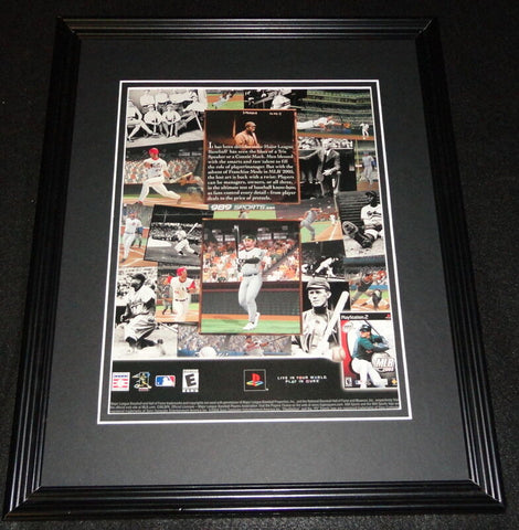 MLB 2005 Playstation 2 11x14 Framed ORIGINAL Advertisement