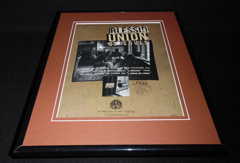 Blessid Union of Souls 1997 Framed 11x14 ORIGINAL Vintage Advertisement