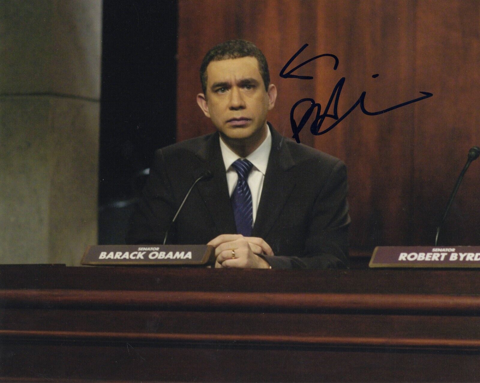 Fred Armisen Signed 8x10 Photo AW SNL as Barack Obama