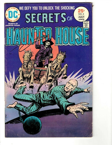 Secrets of Haunted House #2 ORIGINAL Vintage 1975 DC Comics 