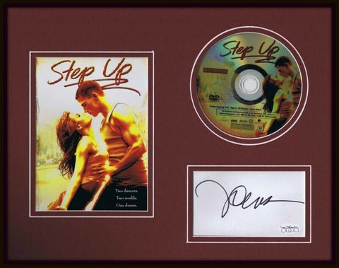 Jenna Dewan Signed Framed 11x14 Step Up DVD & Photo Display JSA