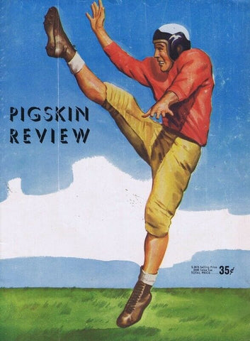 ORIGINAL Vintage Sep 17 1948 USC vs Utah Football Program (Scored)