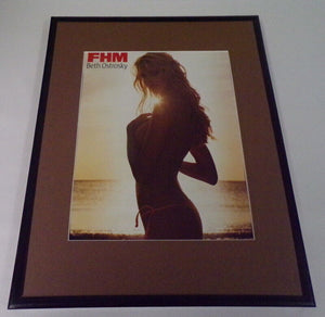 Beth Ostrosky Stern Framed 11x14 2004 FHM Poster Display 