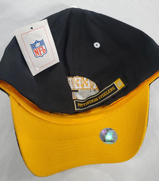 VINTAGE NWT Pittsburgh Steelers NFL Embroidered Adjustable Snapback Cap Hat