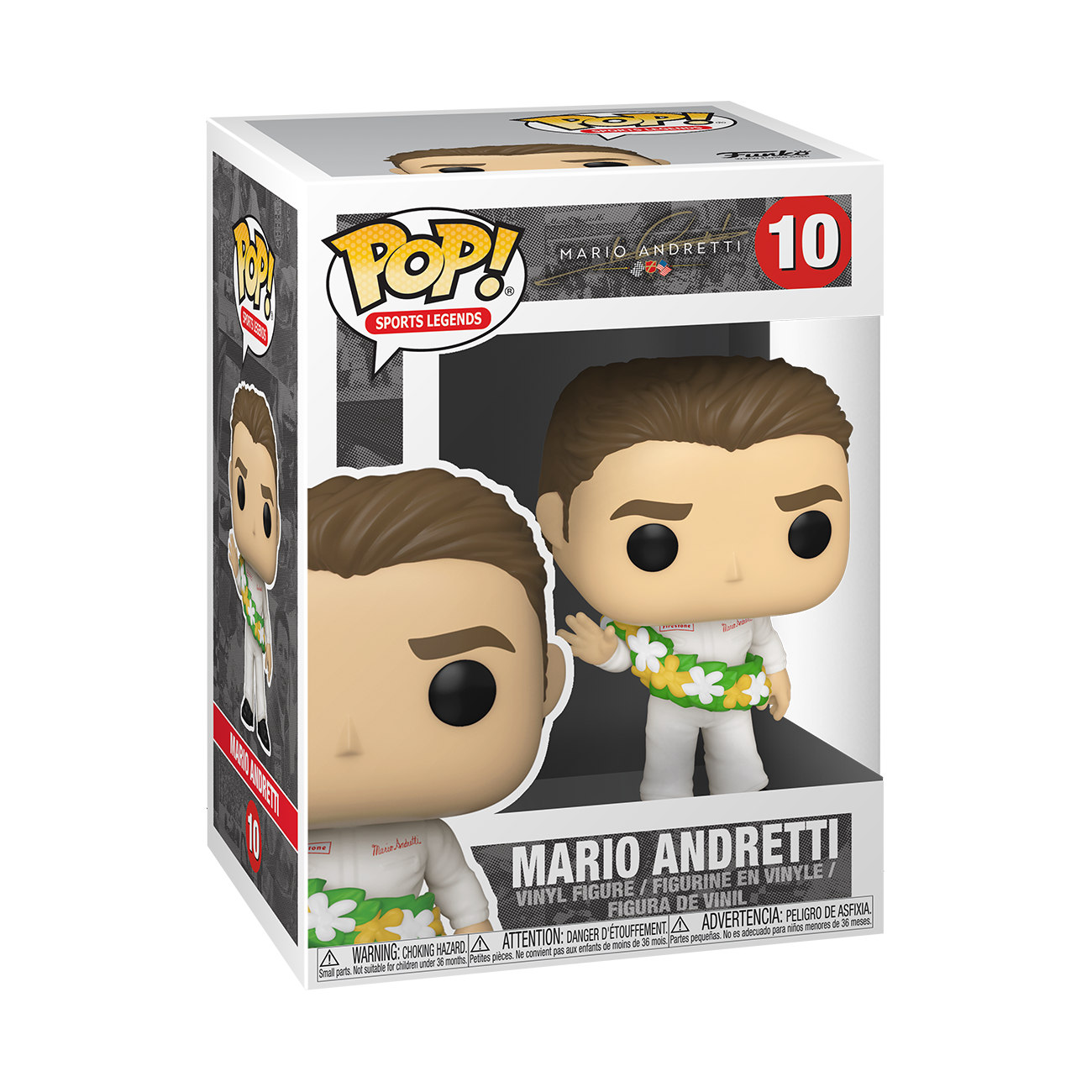 NEW SEALED Funko Pop Figure Mario Andretti