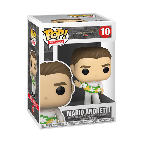 NEW SEALED Funko Pop Figure Mario Andretti