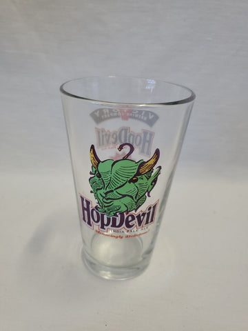 Victory Beer Hop Devil Pint Glass